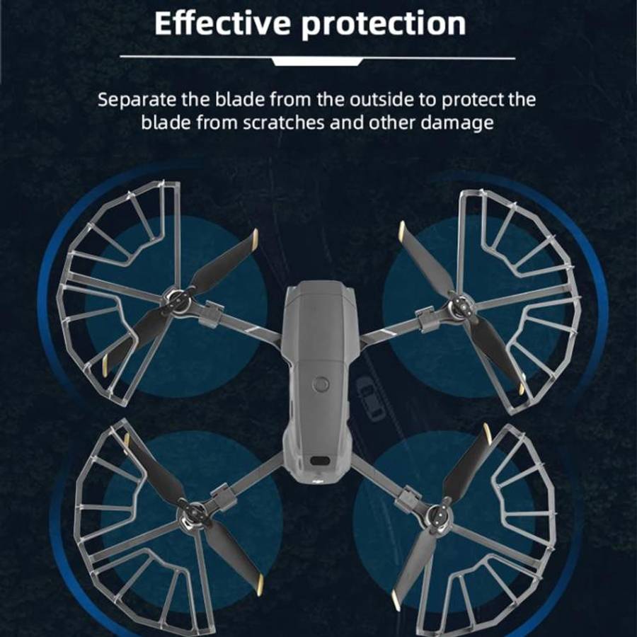 For DJI Mavic 2 Pro / Zoom BRDRC Drone Propeller Protective Guard Anti-collision Ring, For DJI Ma...