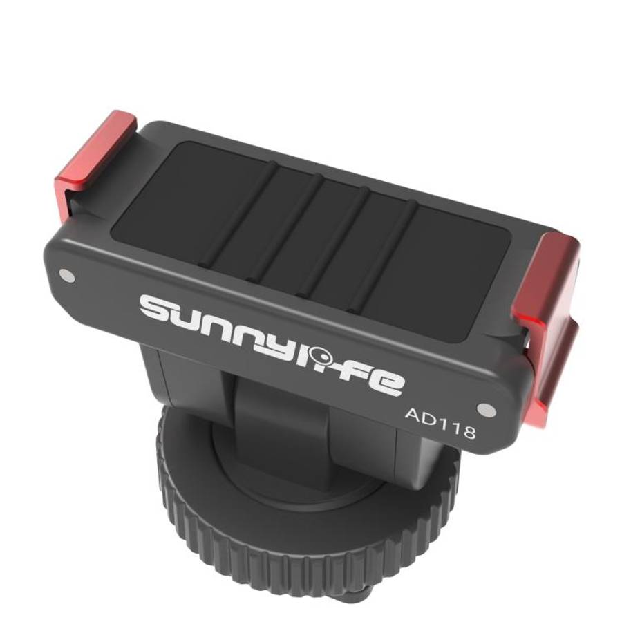 Sunnylife AD118 Sunnylife Cold Shoe Magnetic Quick Release Adapter Mount 1/4 180 Tilt Adjustable ...