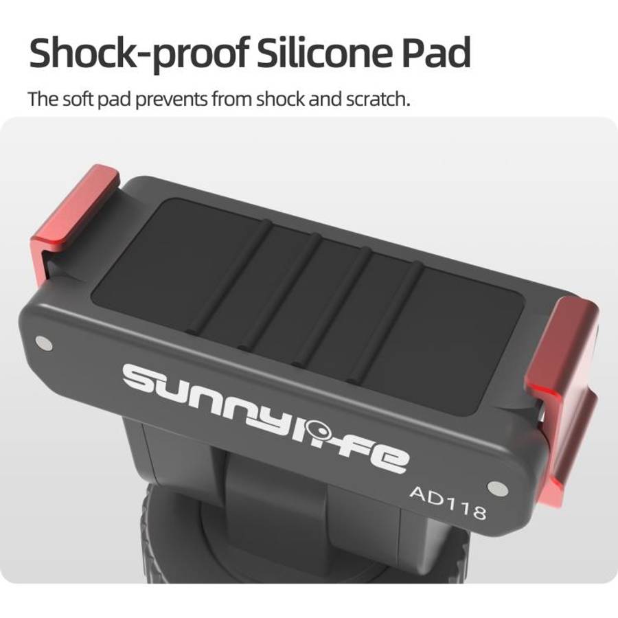 Sunnylife AD118 Sunnylife Cold Shoe Magnetic Quick Release Adapter Mount 1/4 180 Tilt Adjustable ...