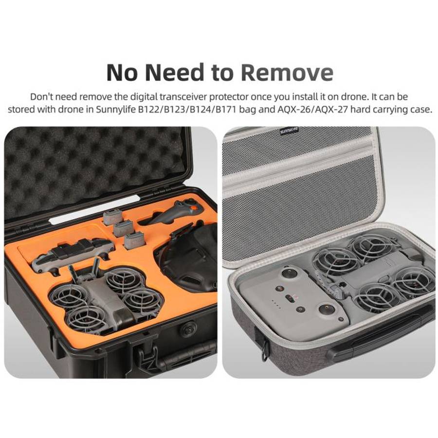 For DJI Neo 2 Sunnylife Hollow Design Digital Transceiver Protector Crash-Proof Digital Transceiv...