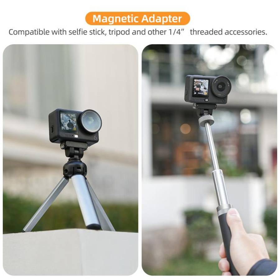 Sunnylife Quick-Release Dual-Direction Magnetic Base Mount 1/4 180 Tilt Adjustable Tabletop Base ...