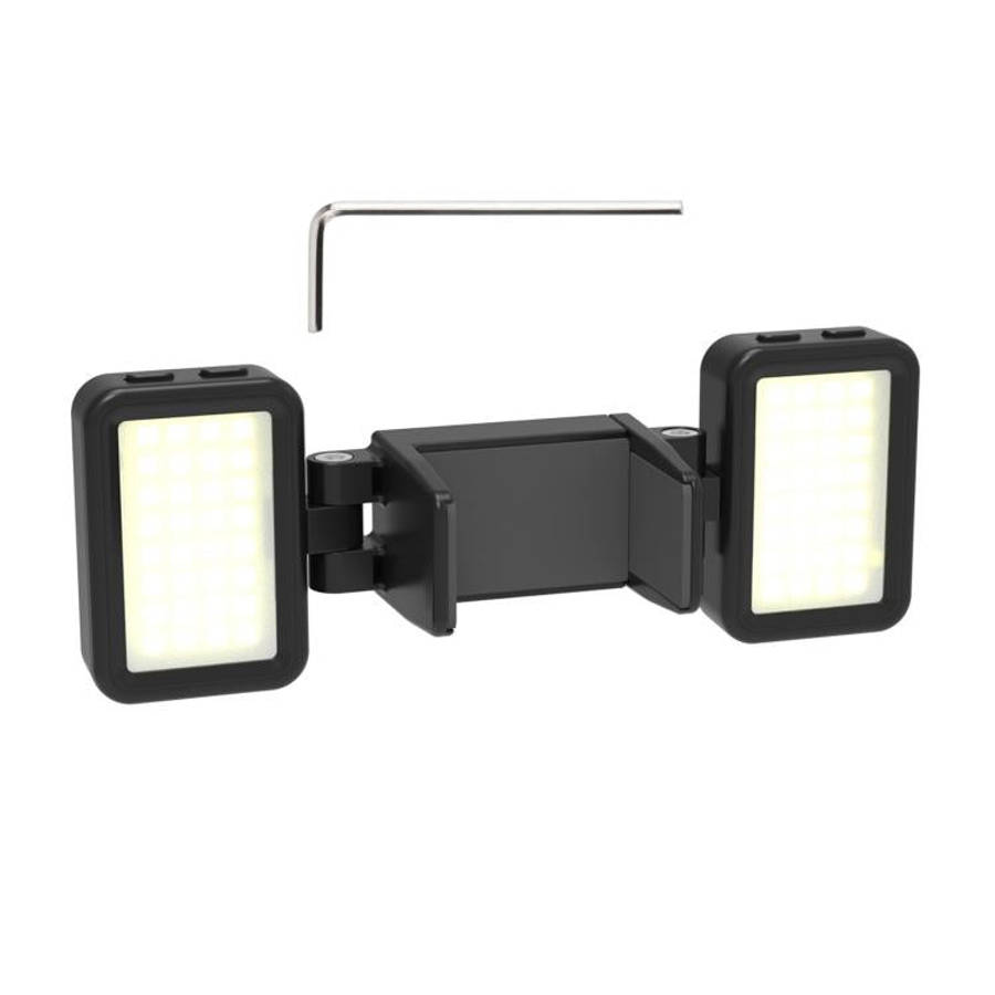 For DJI Osmo Pocket 3 Sunnylife Adjustable LED Video Light Quick-Release Fill Light Tri-Color Dim...
