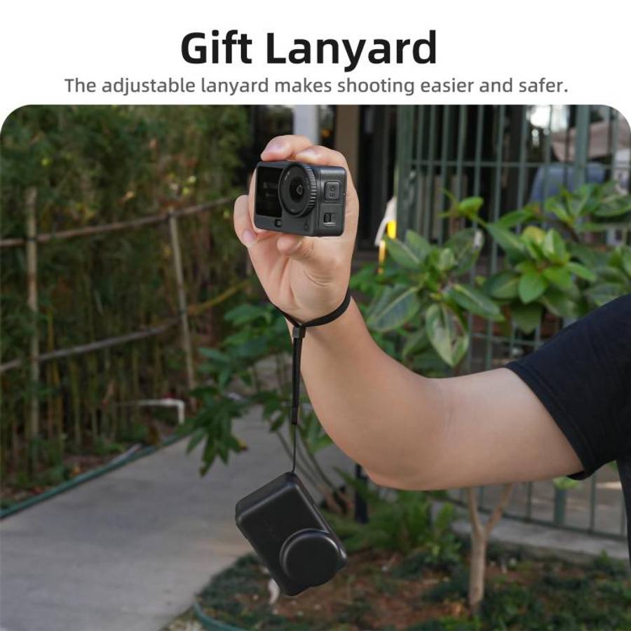 Sunnylife Portable Protective Cover Shock-proof Dust-proof Storage Box with Lanyard for DJI Osmo ...