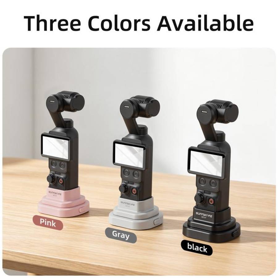 For DJI Osmo Pocket 4 / 3 Sunnylife Detachable Car & Desktop Base Stand Base Desktop Stabilizer S...