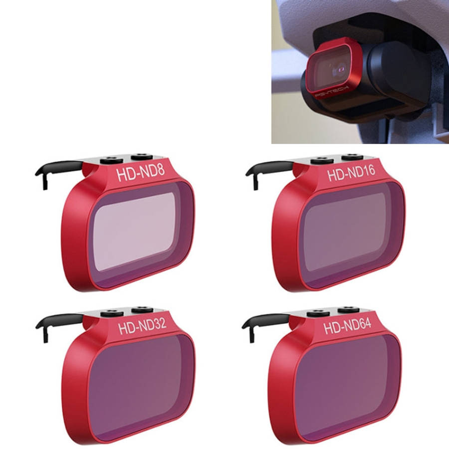4 PCS PGYTECH P-12A-019 ND8 / 16 / 32 / 64 Dimming Lens Filter Set for DJI Mavic Mini Drone Acces...