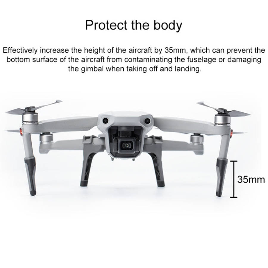 PGYTECH P-16A-036 Portable Heightened Landing Gear Extensions Rack for DJI Mavic Air 2, Extension...