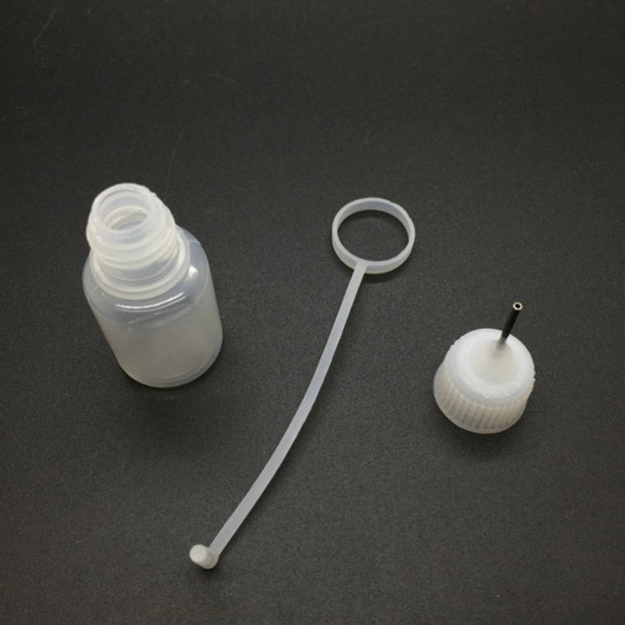 10 PCS PET Pinhole E-cigarette Oil Bottle Capacity: 5ml, 5ml