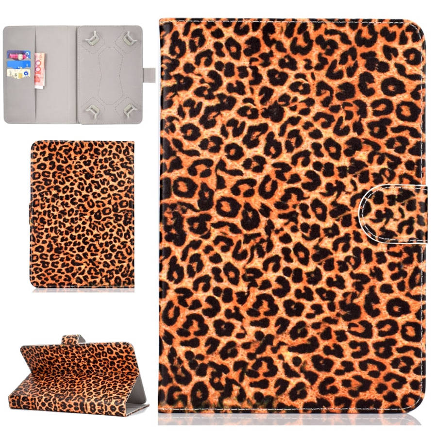 Colored Pattern Drawing Horizontal Flip PU Leather Case with Three-folding Holder & Sleep / Wake-...