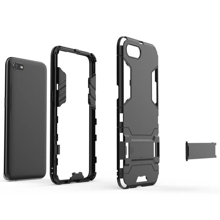 Shockproof PC + TPU Protective Case with Invisible Holder, For OPPO A1k / Realme C2, For OPPO K3,...