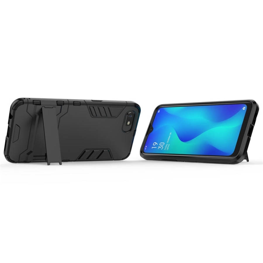 Shockproof PC + TPU Protective Case with Invisible Holder, For OPPO A1k / Realme C2, For OPPO K3,...