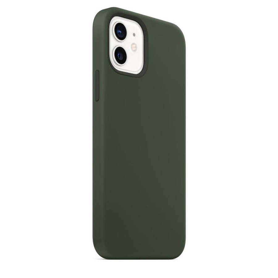 Magnetic Liquid Silicone Full Coverage Shockproof Case with Magsafe Charging Magnet, For iPhone 1...