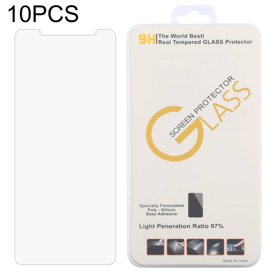 10 PCS 0.26mm 9H 2.5D Tempered Glass Film, For Crosscall Core M4 (10 PCS), For Crosscall Core M4 ...