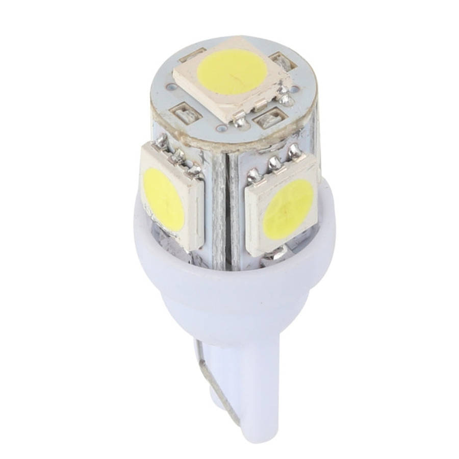 50 PCS T5 / T10 Car / Motorcycle Modification LED Turn Signal Light Clearance Lamp(Blue Light), A...