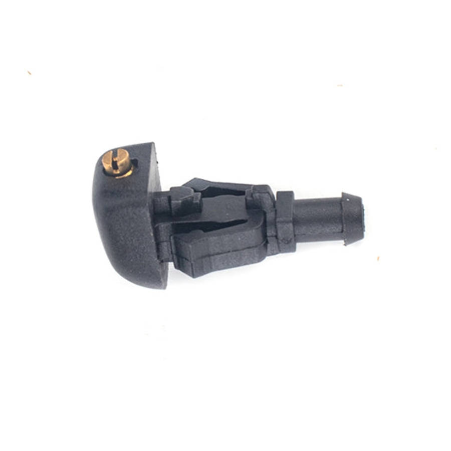 2 PCS Front Windshield Washer Wiper Jet Water Spray Nozzle + Hose Connector Set 3W7Z17603AA for F...