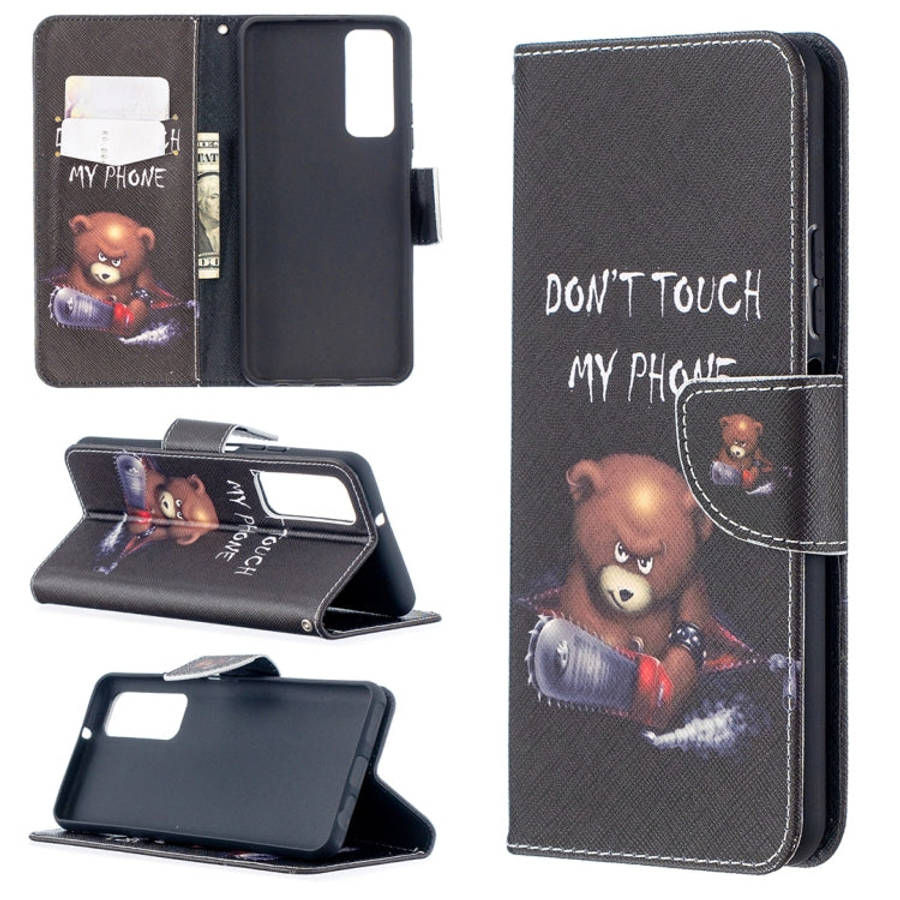 Colored Drawing Pattern Horizontal Flip Leather Case with Holder & Card Slots & Wallet, For Huawe...
