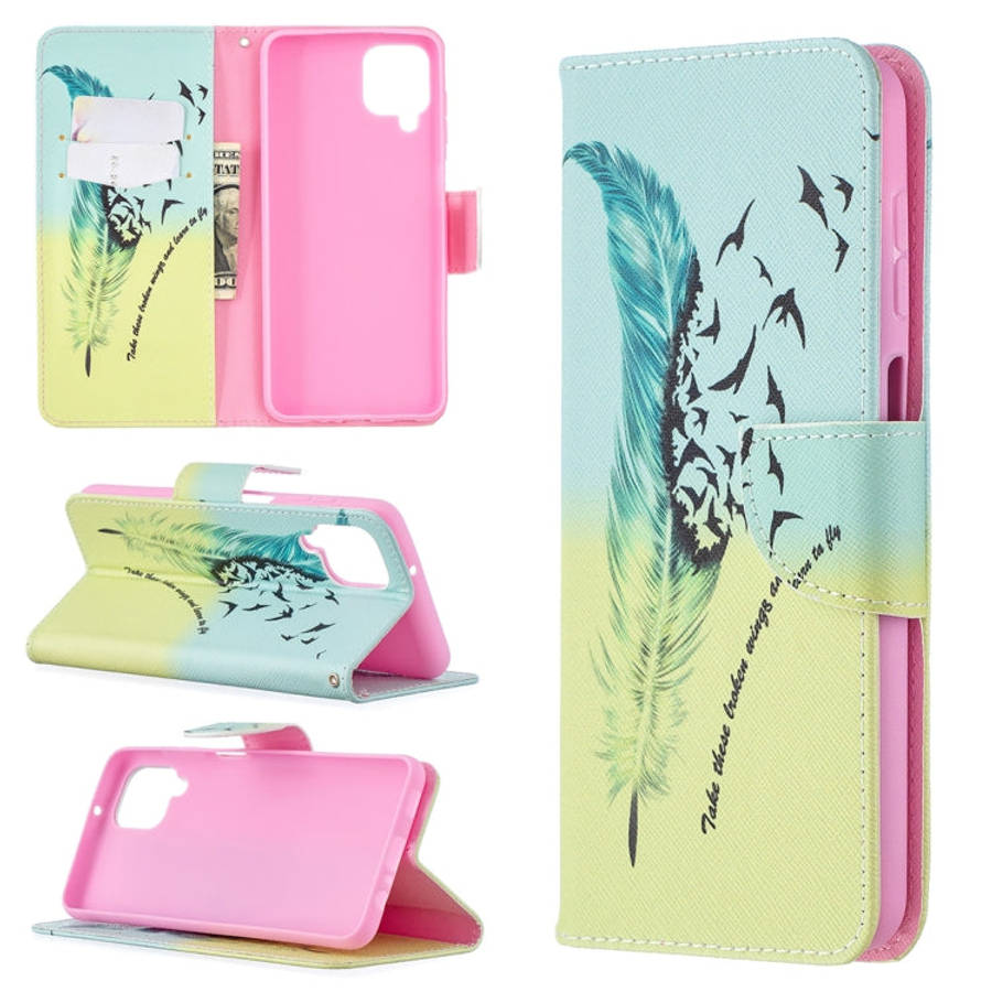 Colored Drawing Pattern Horizontal Flip Leather Case with Holder & Card Slots & Wallet, For Huawe...