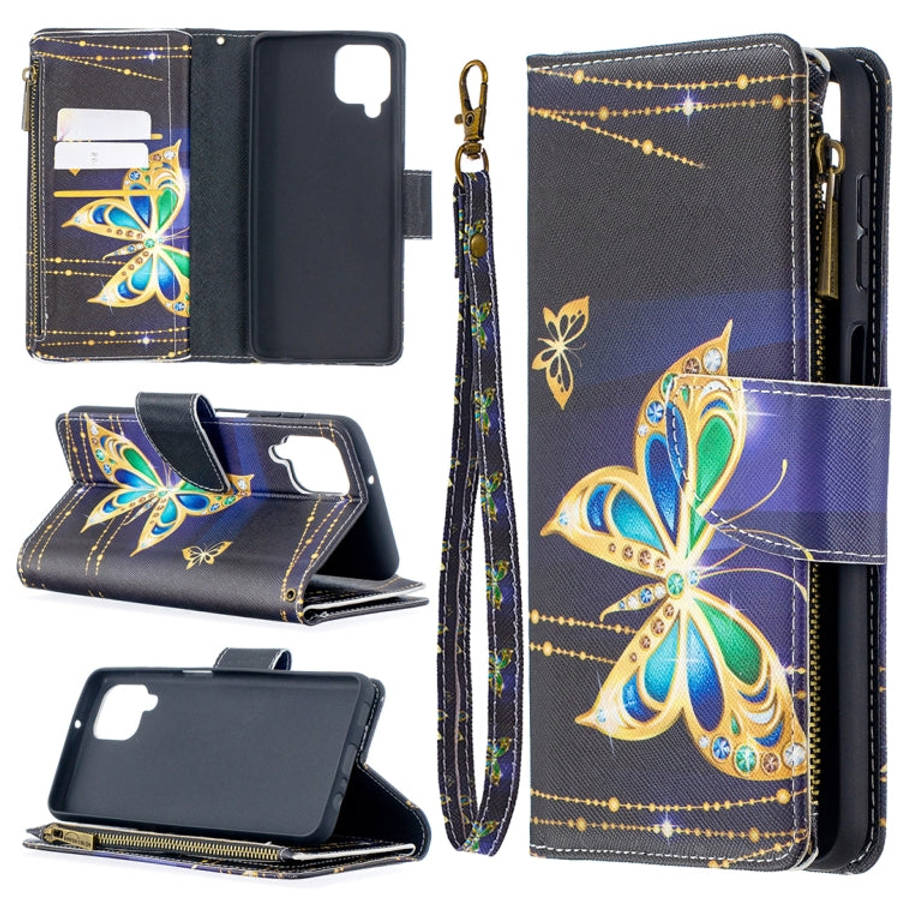 Colored Drawing Pattern Zipper Horizontal Flip Leather Case with Holder & Card Slots & Wallet, Fo...
