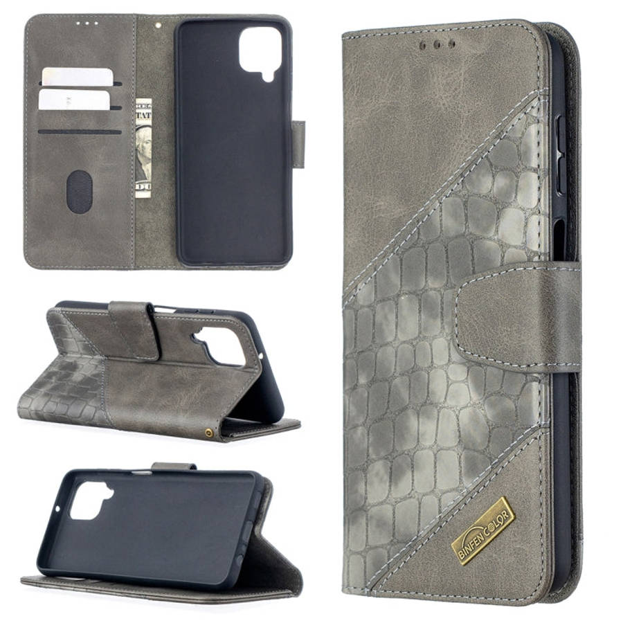 Matching Color Crocodile Texture Horizontal Flip PU Leather Case with Wallet & Holder & Card Slot...