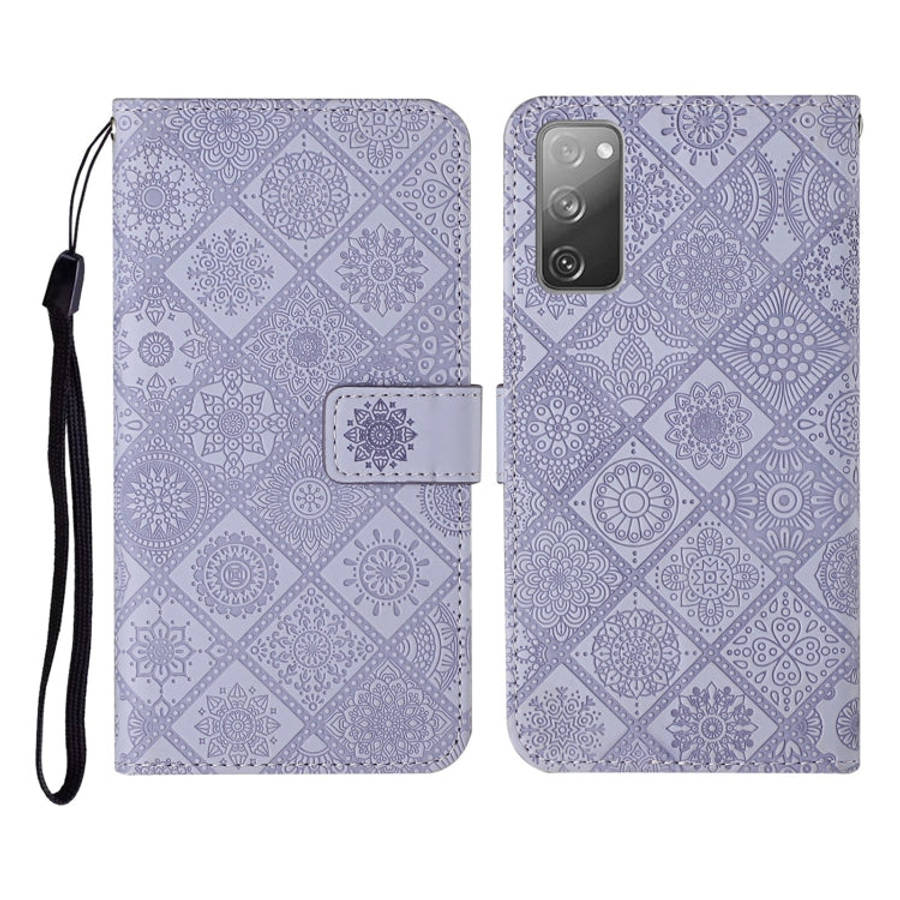 Ethnic Style Embossed Pattern Horizontal Flip Leather Case with Holder & Card Slots & Wallet & La...