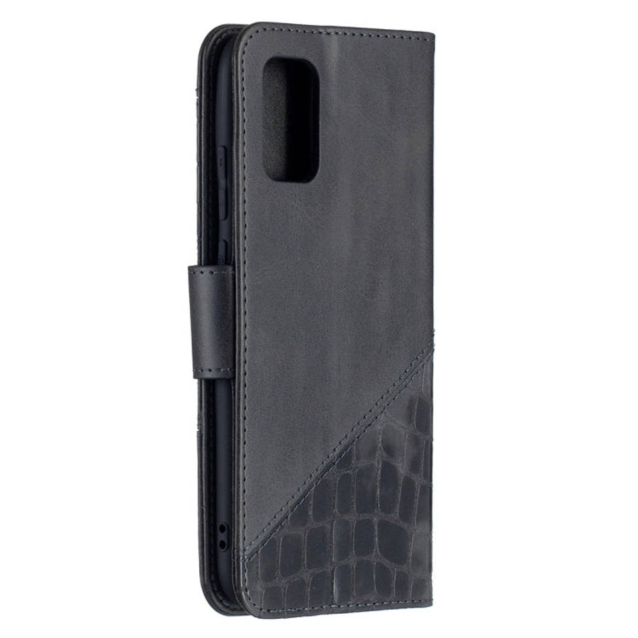 Matching Color Crocodile Texture Horizontal Flip PU Leather Case with Wallet & Holder & Card Slot...