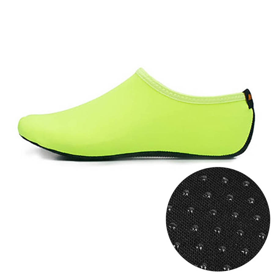Non-slip Plastic Grain Texture Thick Cloth Sole Solid Color Diving Shoes and Socks, One Pair, XXX...