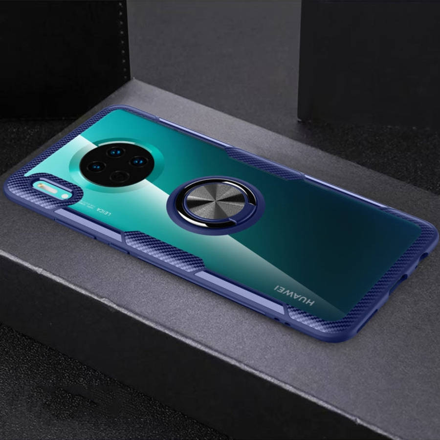 Shockproof TPU + Acrylic Protective Case with Metal Ring Holder, For Huawei Mate 30, For Huawei M...