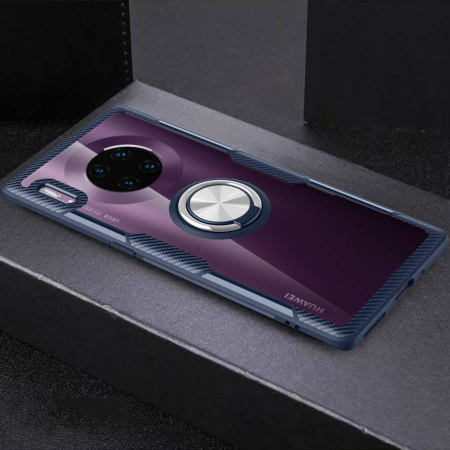 Shockproof TPU + Acrylic Protective Case with Metal Ring Holder, For Huawei Mate 30, For Huawei M...