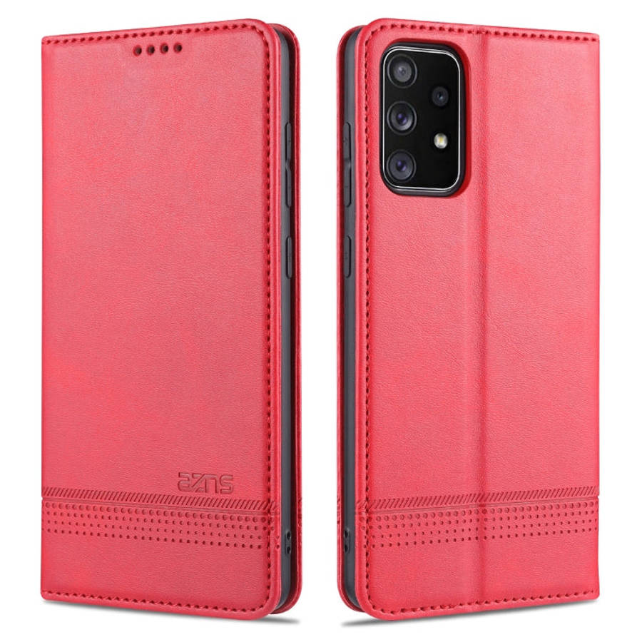 AZNS Magnetic Calf Texture Horizontal Flip Leather Case with Card Slots & Holder & Wallet, For Sa...