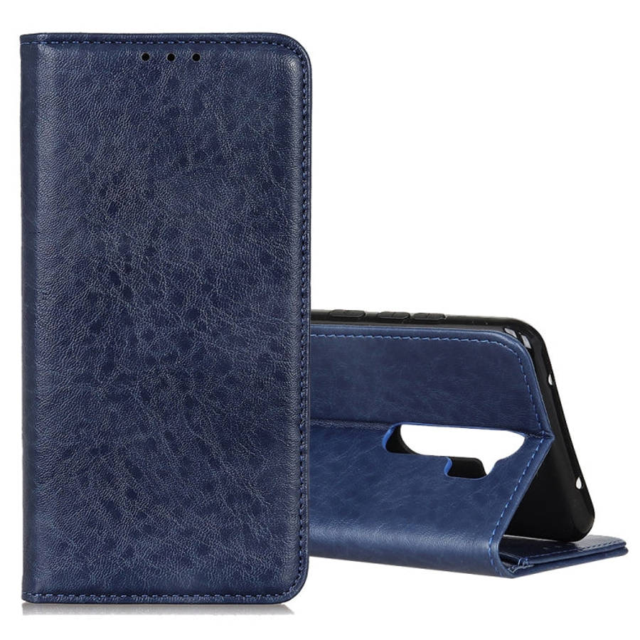 Magnetic Retro Crazy Horse Texture Horizontal Flip Leather Case with Holder & Card Slots, For OPP...
