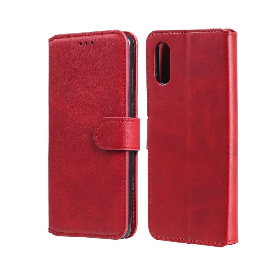 Classic Calf Texture PU + TPU Horizontal Flip Leather Case with Holder & Card Slots & Wallet, For...