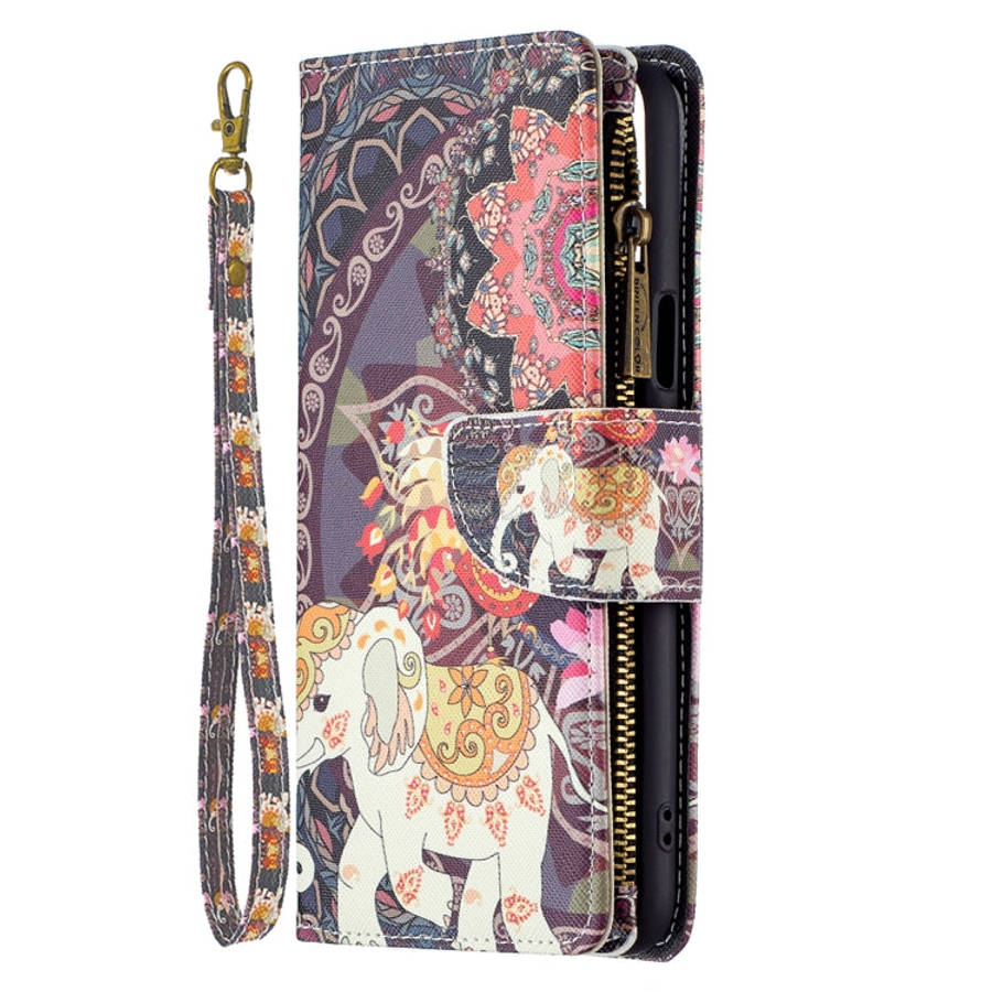Colored Drawing Pattern Zipper Horizontal Flip Leather Case with Holder & Card Slots & Wallet, Fo...