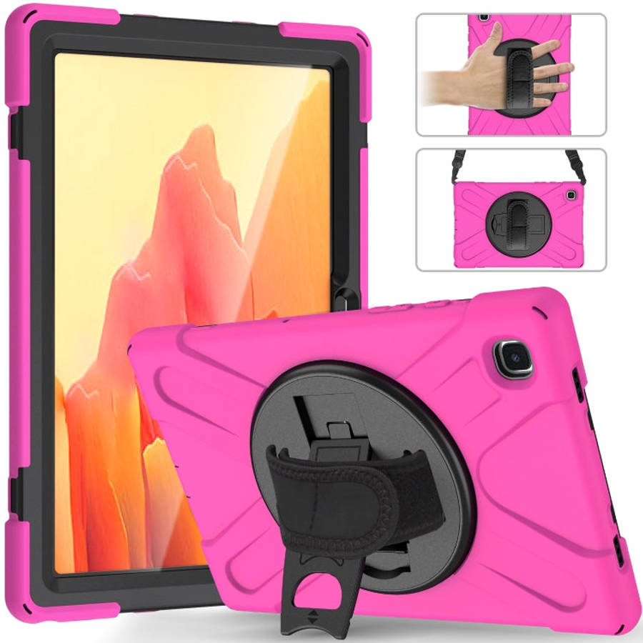 Shockproof Colorful Silicone + PC Protective Case with Holder & Shoulder Strap & Hand Strap & Scr...