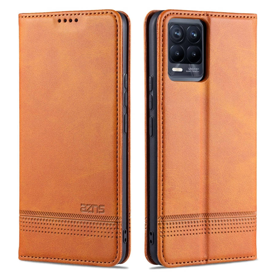 AZNS Magnetic Calf Texture Horizontal Flip Leather Case with Card Slots & Holder & Wallet, For OP...