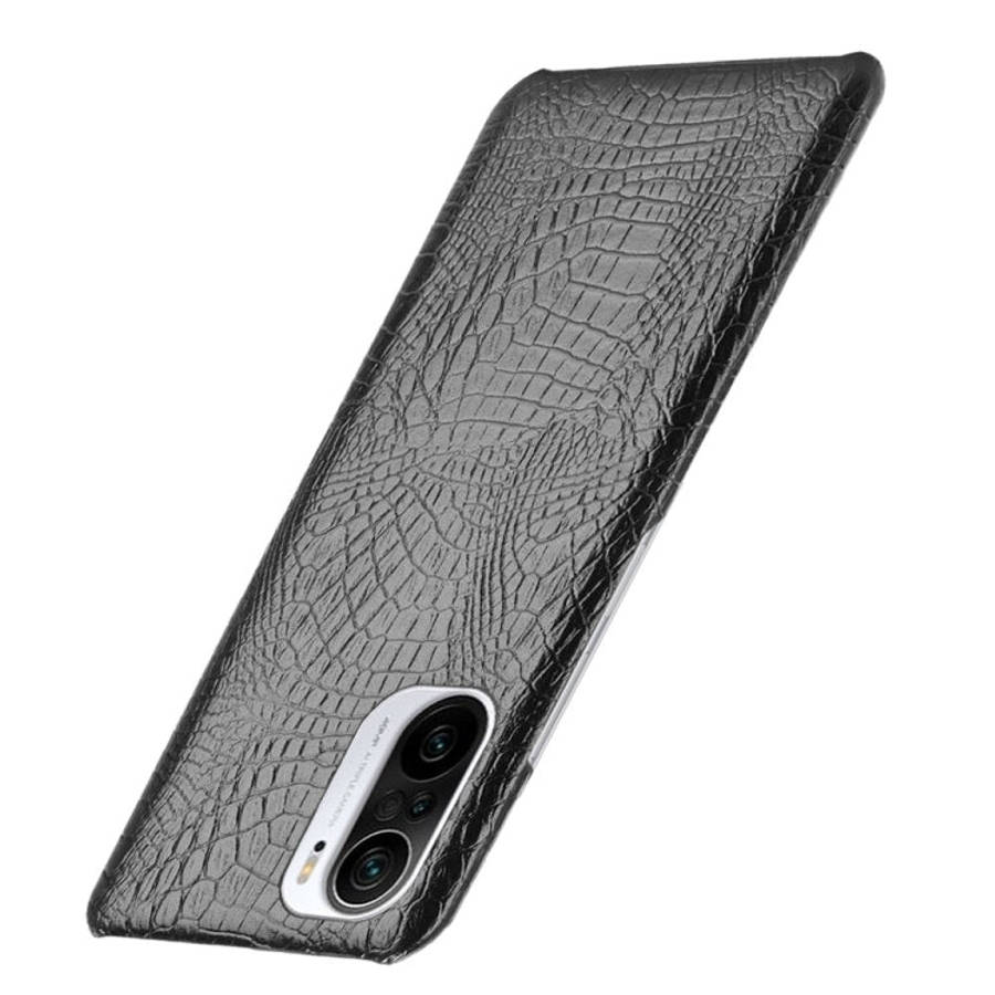 Shockproof Crocodile Texture PC + PU Case, For Xiaomi Redmi K40 / K40 Pro / Poco F3, For Nokia X1...