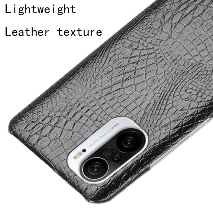 Shockproof Crocodile Texture PC + PU Case, For Xiaomi Redmi K40 / K40 Pro / Poco F3, For Nokia X1...