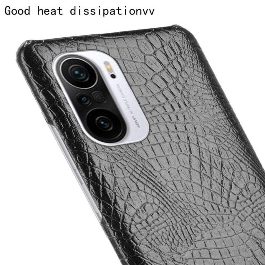 Shockproof Crocodile Texture PC + PU Case, For Xiaomi Redmi K40 / K40 Pro / Poco F3, For Nokia X1...