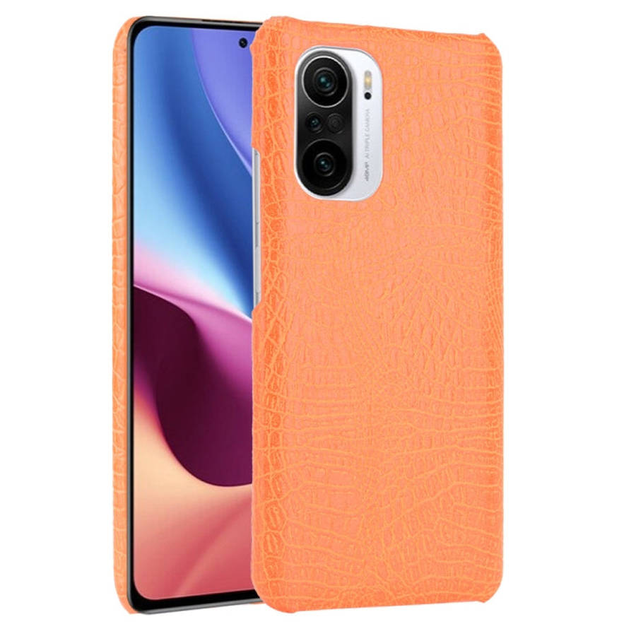 Shockproof Crocodile Texture PC + PU Case, For Xiaomi Redmi K40 / K40 Pro / Poco F3, For Nokia X1...