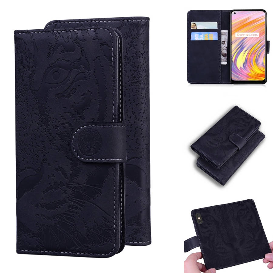 Tiger Embossing Pattern Horizontal Flip Leather Case with Holder & Card Slots & Wallet, For OPPO ...