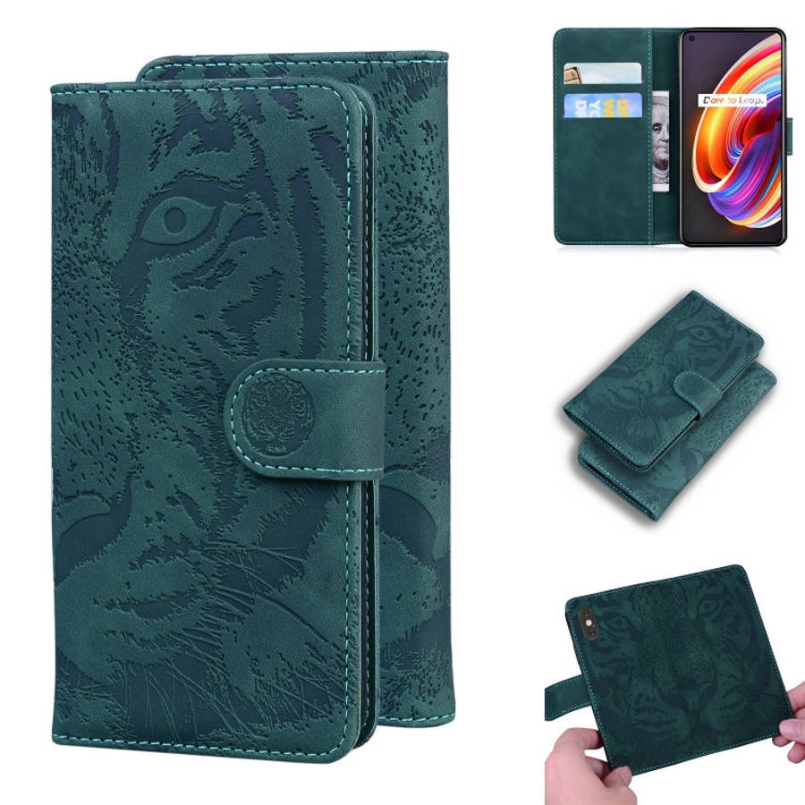 Tiger Embossing Pattern Horizontal Flip Leather Case with Holder & Card Slots & Wallet, For OPPO ...