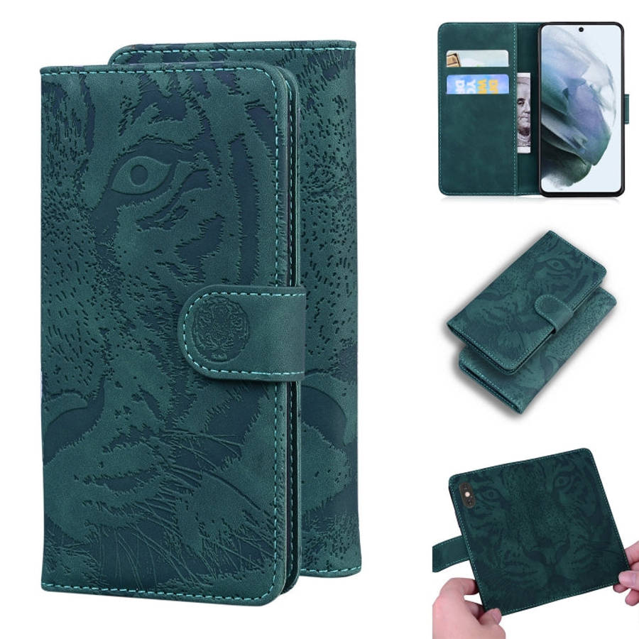 Tiger Embossing Pattern Horizontal Flip Leather Case with Holder & Card Slots & Wallet, For OPPO ...