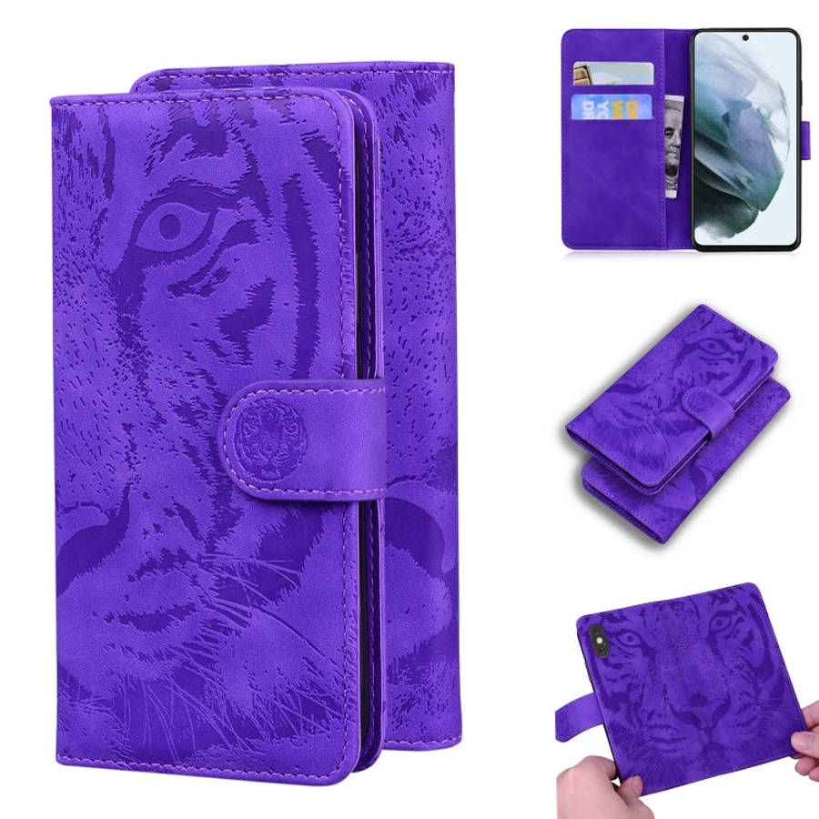 Tiger Embossing Pattern Horizontal Flip Leather Case with Holder & Card Slots & Wallet, For OPPO ...