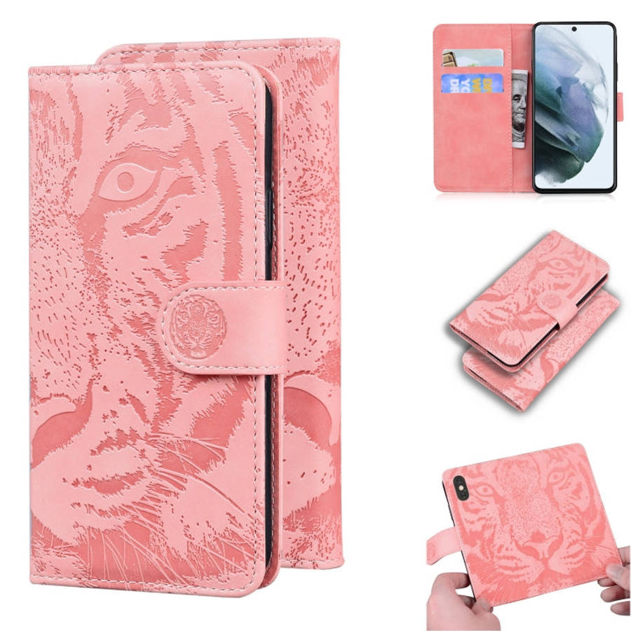 Tiger Embossing Pattern Horizontal Flip Leather Case with Holder & Card Slots & Wallet, For OPPO ...