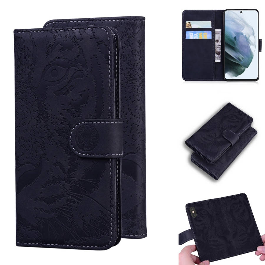 Tiger Embossing Pattern Horizontal Flip Leather Case with Holder & Card Slots & Wallet, For OPPO ...