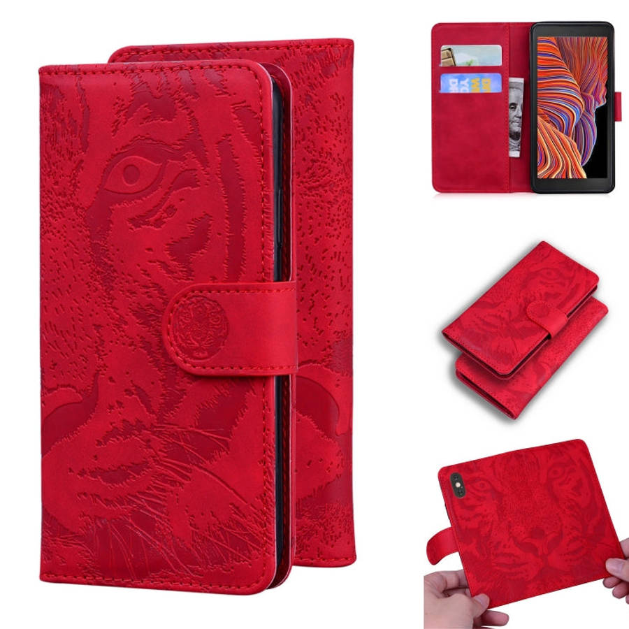 Tiger Embossing Pattern Horizontal Flip Leather Case with Holder & Card Slots & Wallet, For OPPO ...