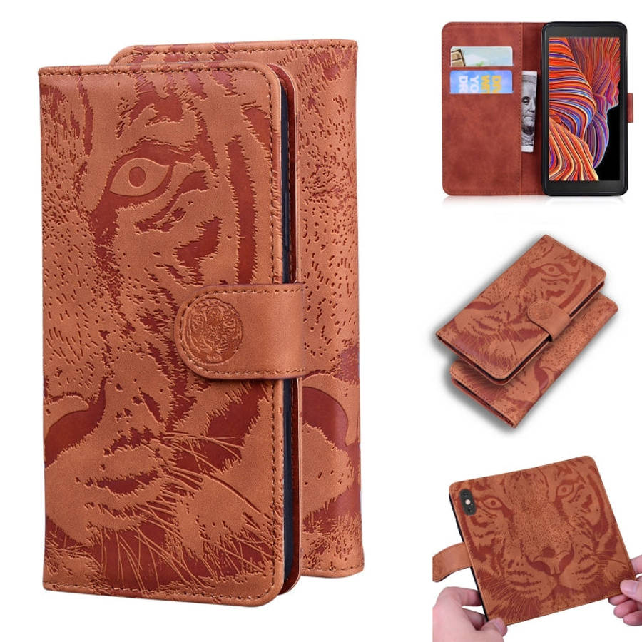 Tiger Embossing Pattern Horizontal Flip Leather Case with Holder & Card Slots & Wallet, For OPPO ...