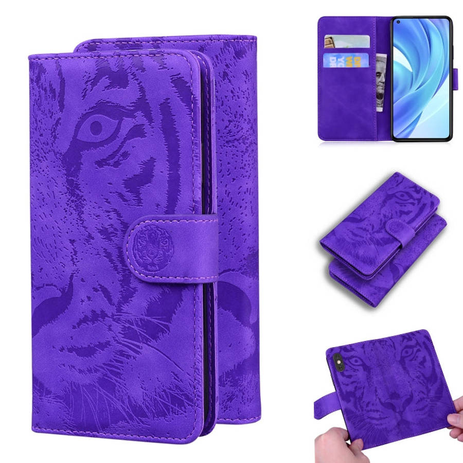 Tiger Embossing Pattern Horizontal Flip Leather Case with Holder & Card Slots & Wallet, For OPPO ...