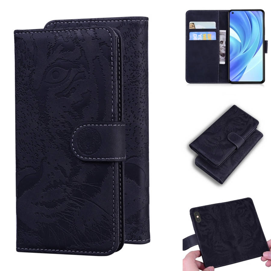 Tiger Embossing Pattern Horizontal Flip Leather Case with Holder & Card Slots & Wallet, For OPPO ...