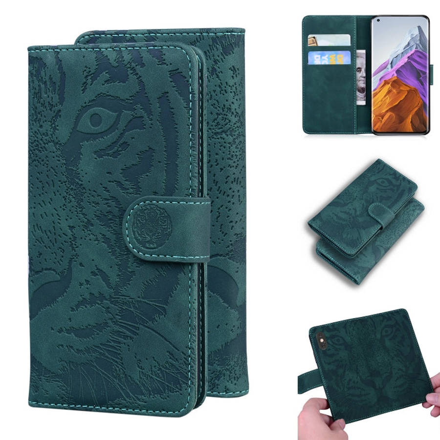 Tiger Embossing Pattern Horizontal Flip Leather Case with Holder & Card Slots & Wallet, For Xiaom...