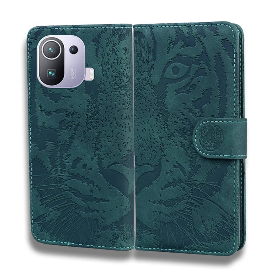 Tiger Embossing Pattern Horizontal Flip Leather Case with Holder & Card Slots & Wallet, For Xiaom...