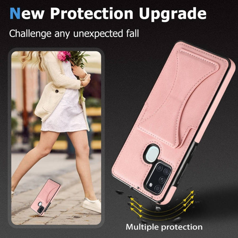 Ultra-thin Shockproof Protective Case with Holder, For Samsung Galaxy A21s, For Samsung Galaxy A3...